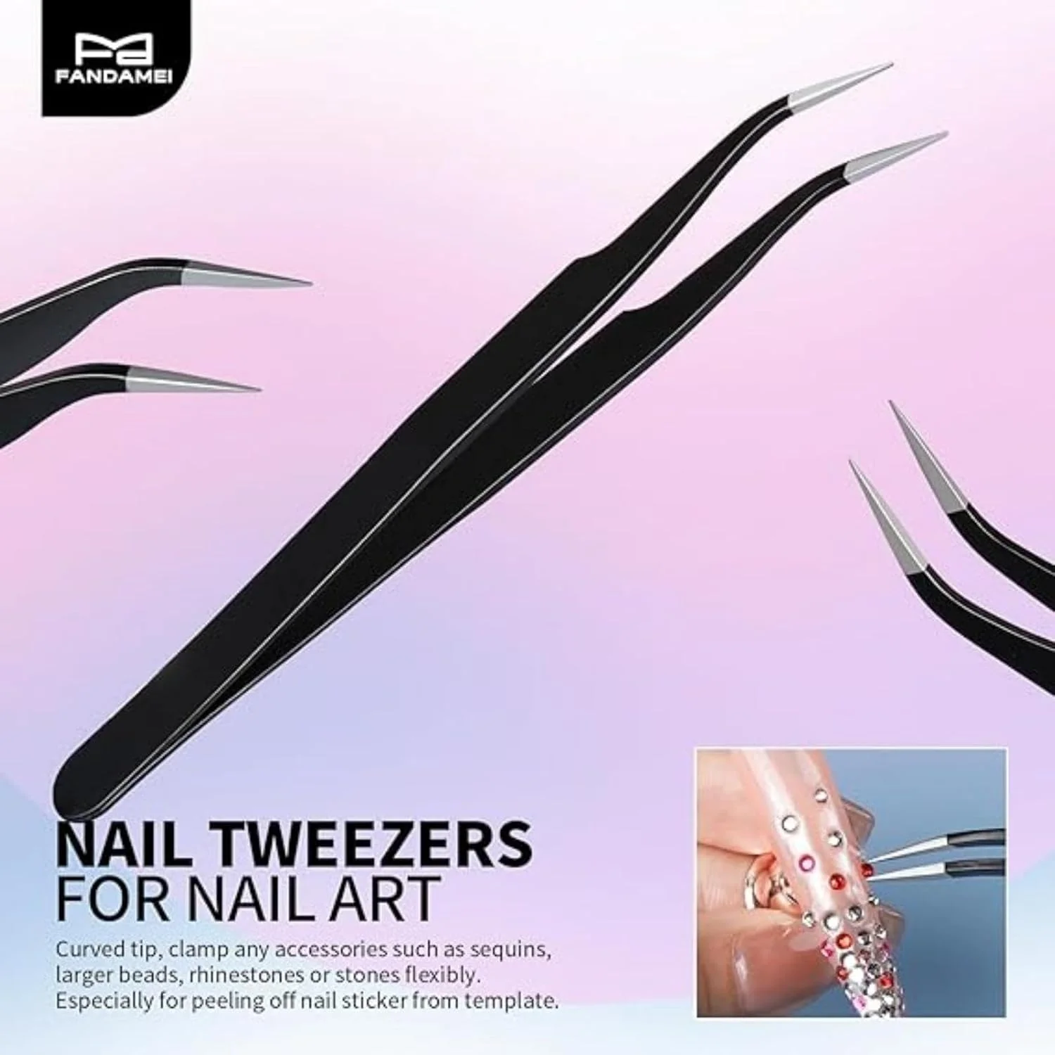 ست ۲۳ عددی قلم طراحی ناخن یلاجوی - قلم های حرفه ای طراحی ناخن/ابزار نقطه گذاری/نگهدارنده برای طراحی ناخن