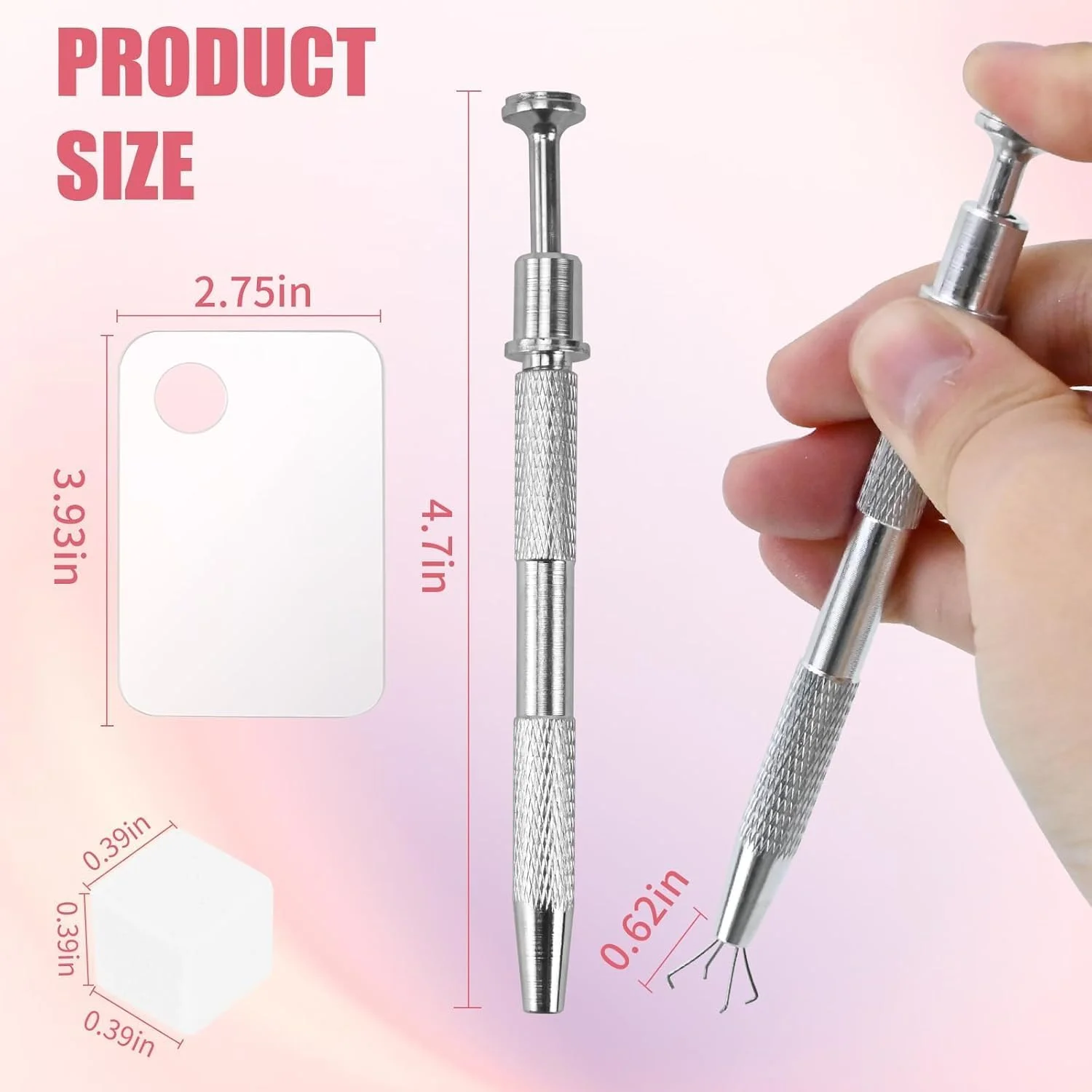 پدهای نرم طراحی ناخن تزویق برای آمبره، پدهای سفید طراحی ناخن به همراه قلم گیره دار، پالت اکریلیک برای لوازم جانبی برس قوس دار گرادیانی برای سالن و خانه، 200 عدد پدهای نرم طراحی ناخن تزویق برای آمبره، پدهای سفید طراحی ناخن به همراه قلم گیره دار، پالت اکریلیک برای لوازم جانبی برس قوس دار گرادیانی برای سالن و خانه، 200 عدد