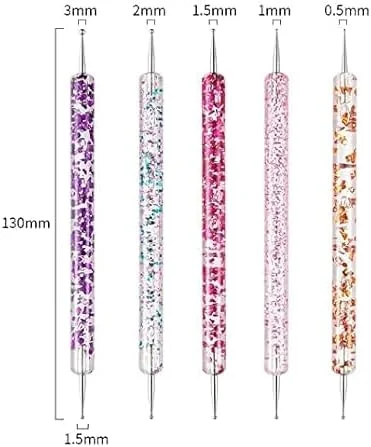 مجموعه قلم موی طراحی ناخن تزویق، ابزار طراحی ناخن، ابزار نقطه گذاری طراحی ناخن، برس گرد و غبار، برس خط کشی بلند برای طراحی لاک ژل ناخن (31 عدد) مجموعه قلم موی طراحی ناخن تزویق، ابزار طراحی ناخن، ابزار نقطه گذاری طراحی ناخن، برس گرد و غبار، برس خط کشی بلند برای طراحی لاک ژل ناخن (31 عدد)