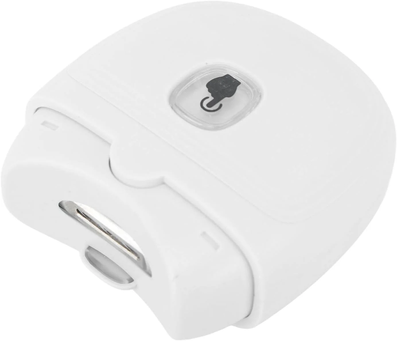 ناخن گیر اتوماتیک قابل حمل Cryfokt، ناخن گیر سریع 2 سرعته با شارژ USB برای نوزادان و بزرگسالان (سفید)