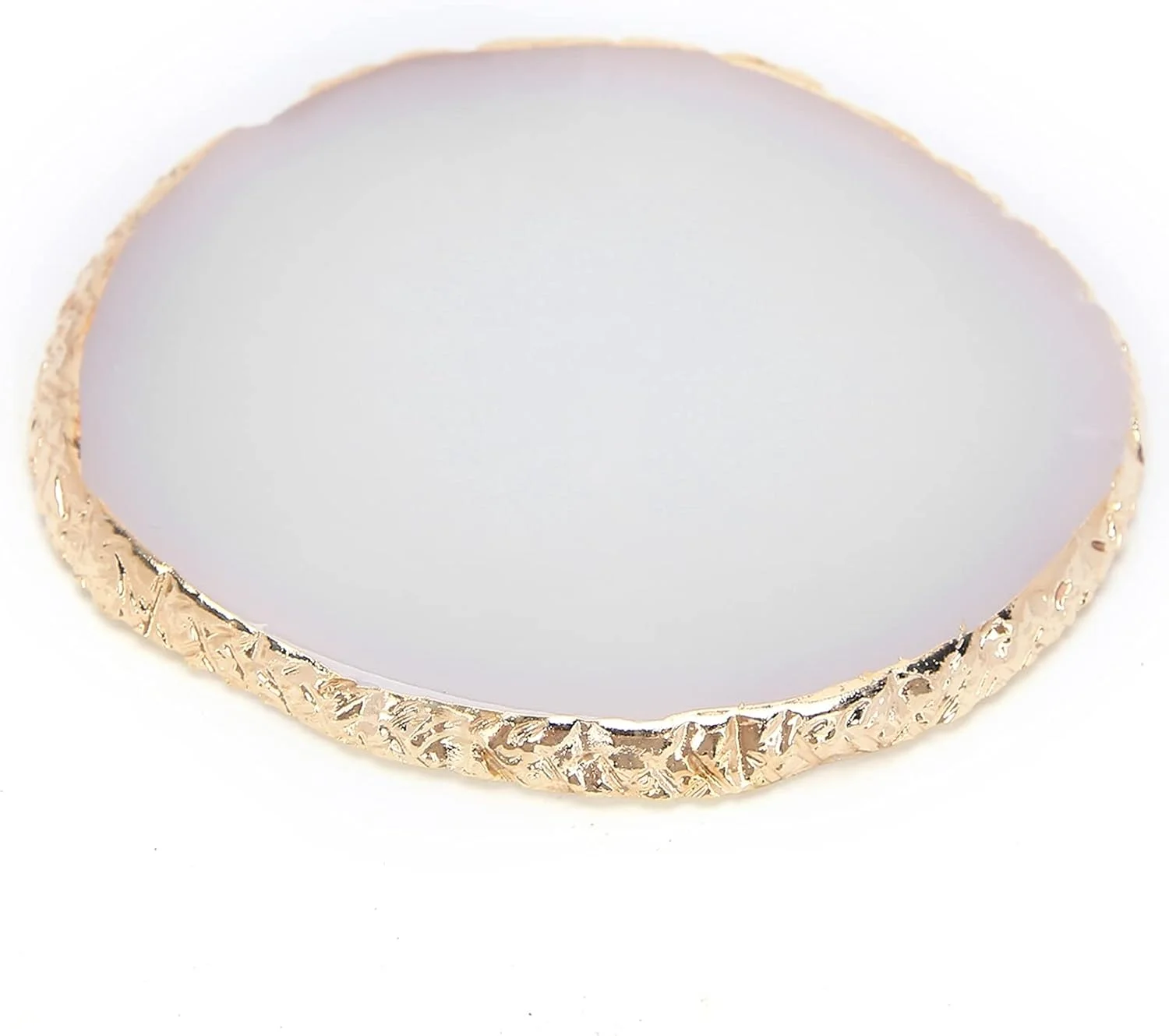 مخلوط رنگدانه های لاک ناخن Cryfokt، پالت ناخن مد روز برای استفاده در منزل (سفید)