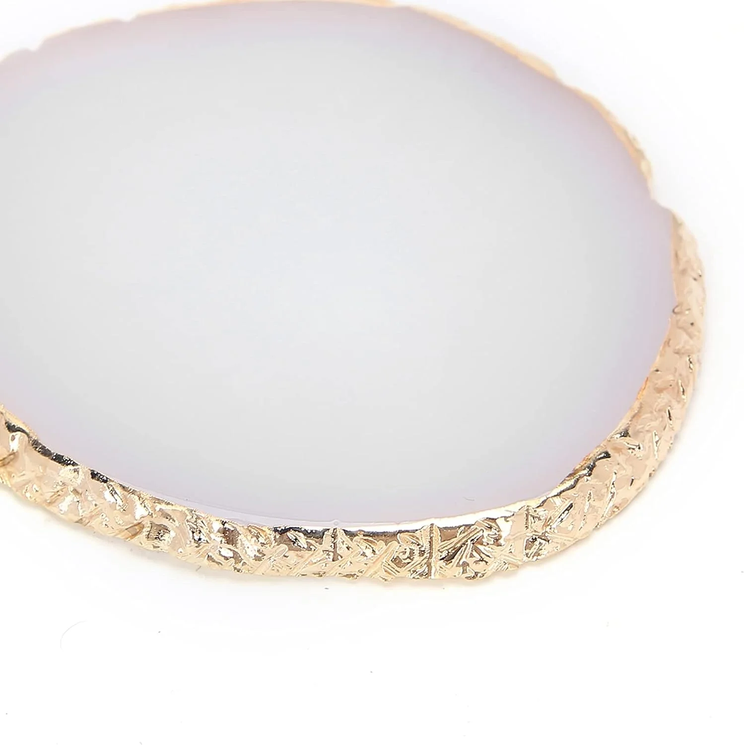 مخلوط رنگدانه های لاک ناخن Cryfokt، پالت ناخن مد روز برای استفاده در منزل (سفید)