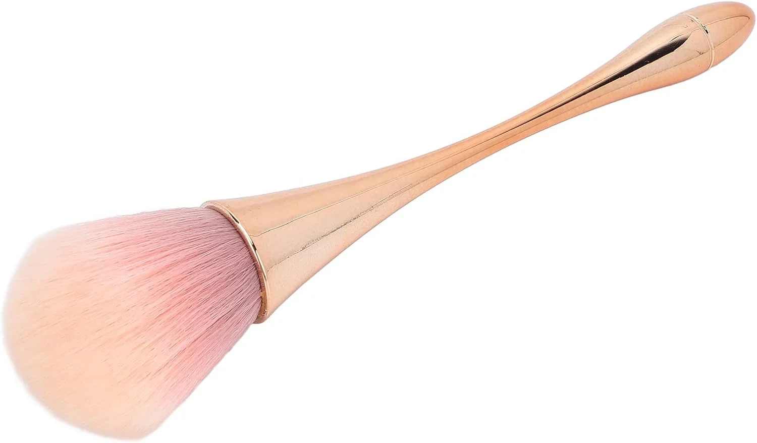 براش آرایشی Cryfokt، براش پودر نرم و کرکی، گردگیر برای مانیکور طلایی، دسته ارگونومیک، مقاوم در برابر سایش، چند منظوره برای طراحی ناخن و آرایش