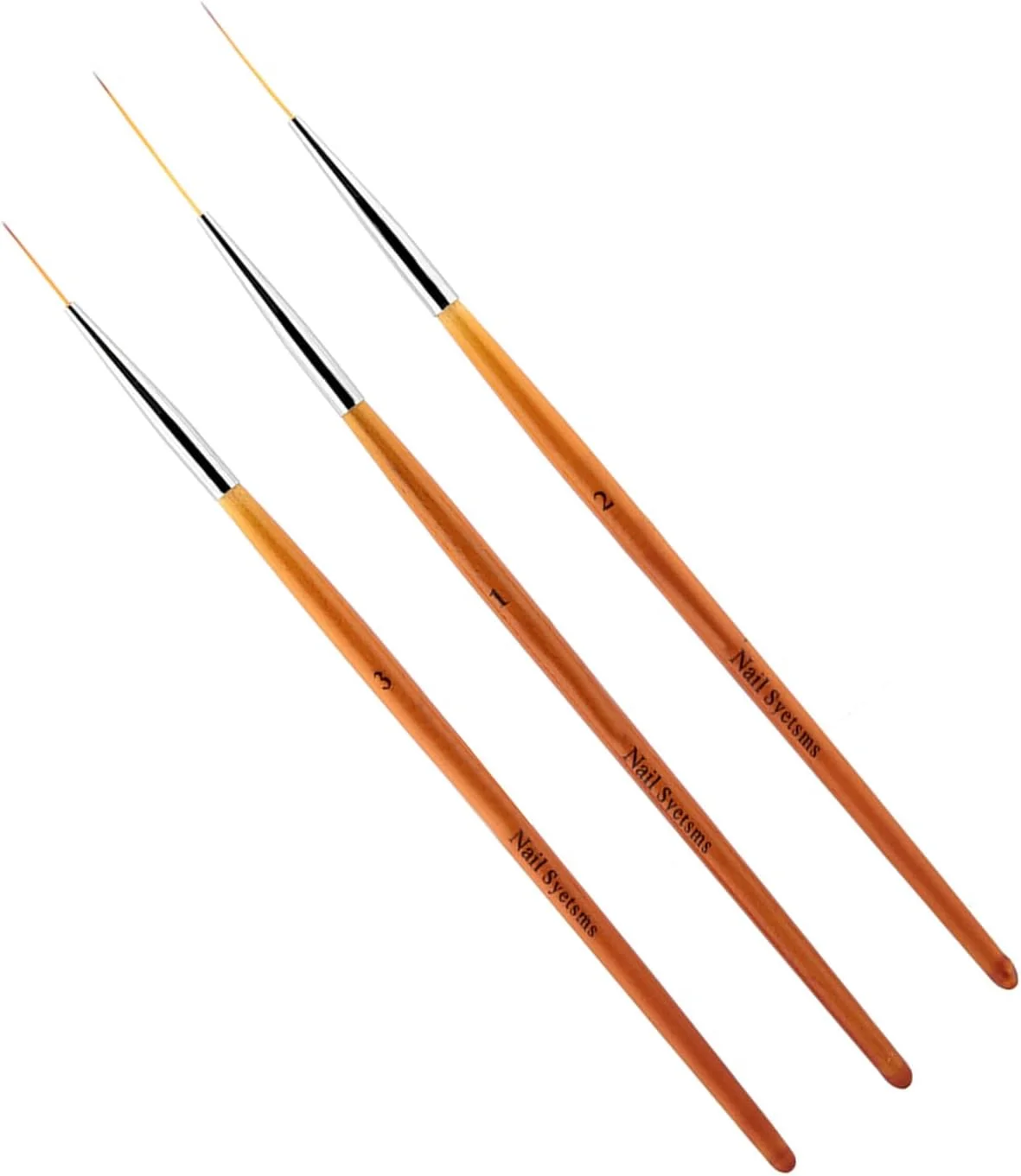 قلم طراحی ناخن قابل حمل Cryfokt، برس طراحی خطوط هنری کاربردی، مناسب برای طراحی خطوط برای استفاده شخصی و حرفه ای قلم طراحی ناخن قابل حمل Cryfokt، برس طراحی خطوط هنری کاربردی، مناسب برای طراحی خطوط برای استفاده شخصی و حرفه ای