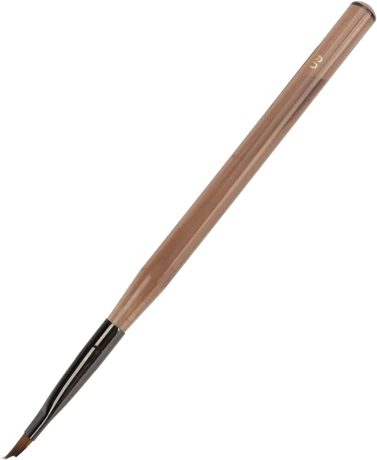 قلم موی طراحی ناخن، قلم موی لاک ژل، قلم موی نقاشی طراحی ناخن نایلونی، ابزار طراحی ناخن DIY، قلم موی طراحی ناخن ژل، ابزار طراحی مانیکور برای ناخن ژل UV سالن خانگی (09 قلم موی مورب)