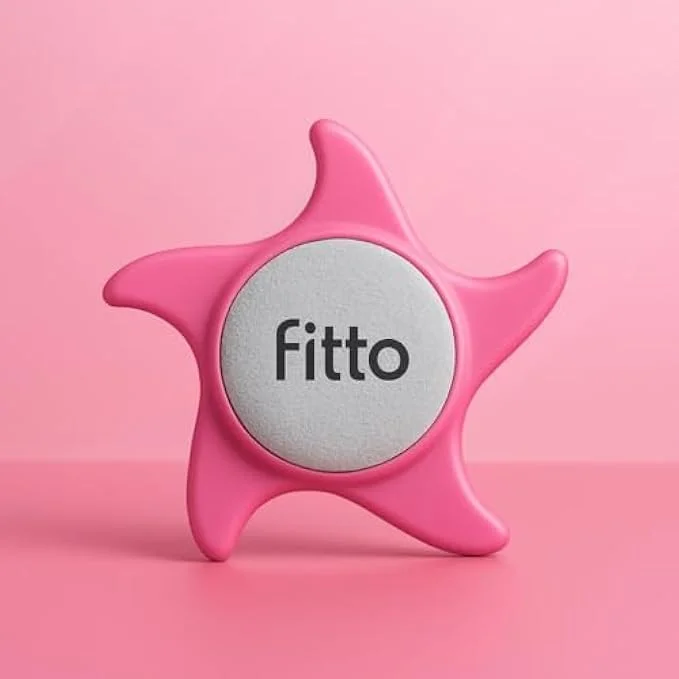 مجموعه برس ناخن و سنگ پا فیتو - سوهان پدیکور، سنگ دو طرفه دسته دار و برس تمیز کننده ناخن