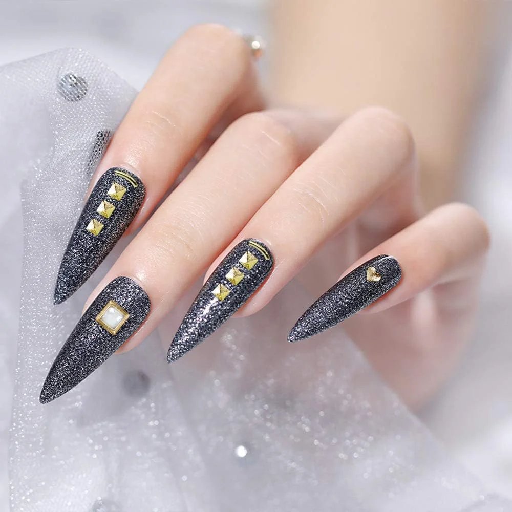 نگین ناخن Artdone، 12 جعبه سنگ تزئینی ناخن، الماس ناخن، نگین های تزئینی ناخن، پولک ناخن برای کیت ناخن با 1 موچین و 3 قلم برای لوازم جانبی طراحی ناخن……