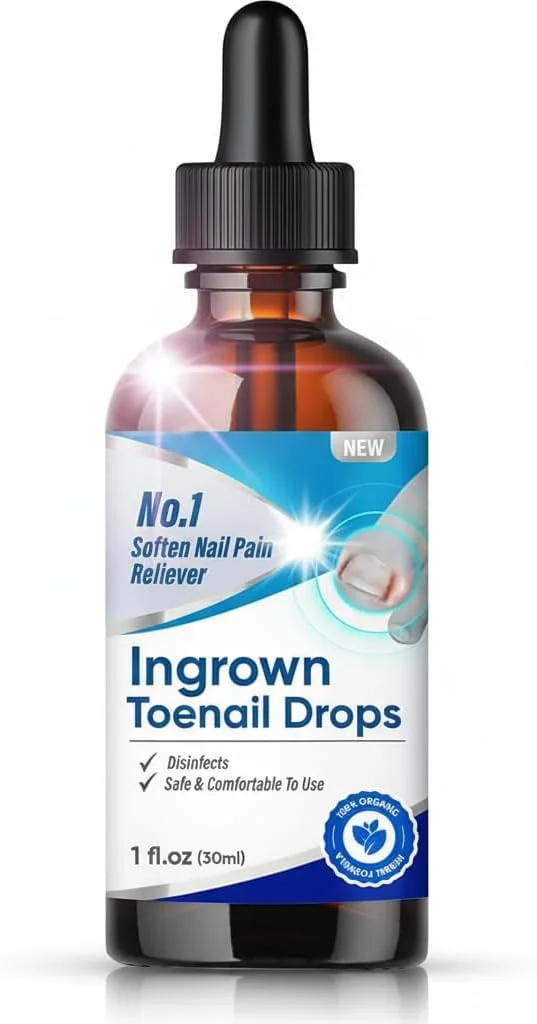 محلول نرم کننده ناخن فرورفته نالاکال، 30 میلی لیتر، قطره های موثر اصلاح کننده ناخن پا برای اصلاح آسان و مراقبت از ناخن، نرم کننده ناخن پا برای برداشتن راحت
