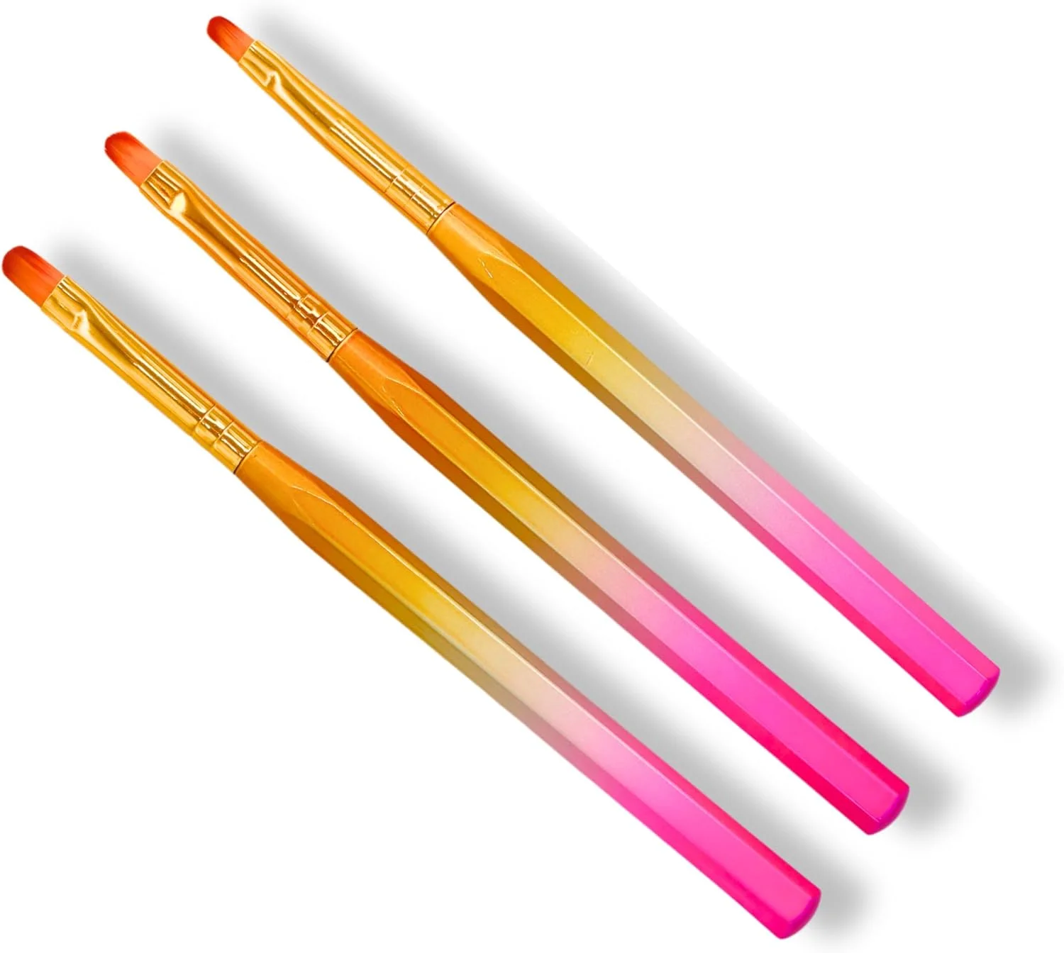 ابزار مانیکور قلم گرادیانی هنر ناخن حرفه ای مد جهانی - ایجاد ناخن های گرادیانی خیره کننده در خانه | (مجموعه)