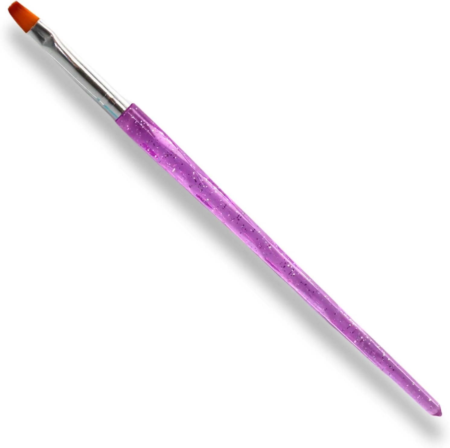 مجموعه قلم موی طراحی ناخن حرفه ای GLOBAL FASHION با قلم موهای تخت و بیضی برای تمام نیازهای طراحی ناخن شما | (تخت شماره 8)