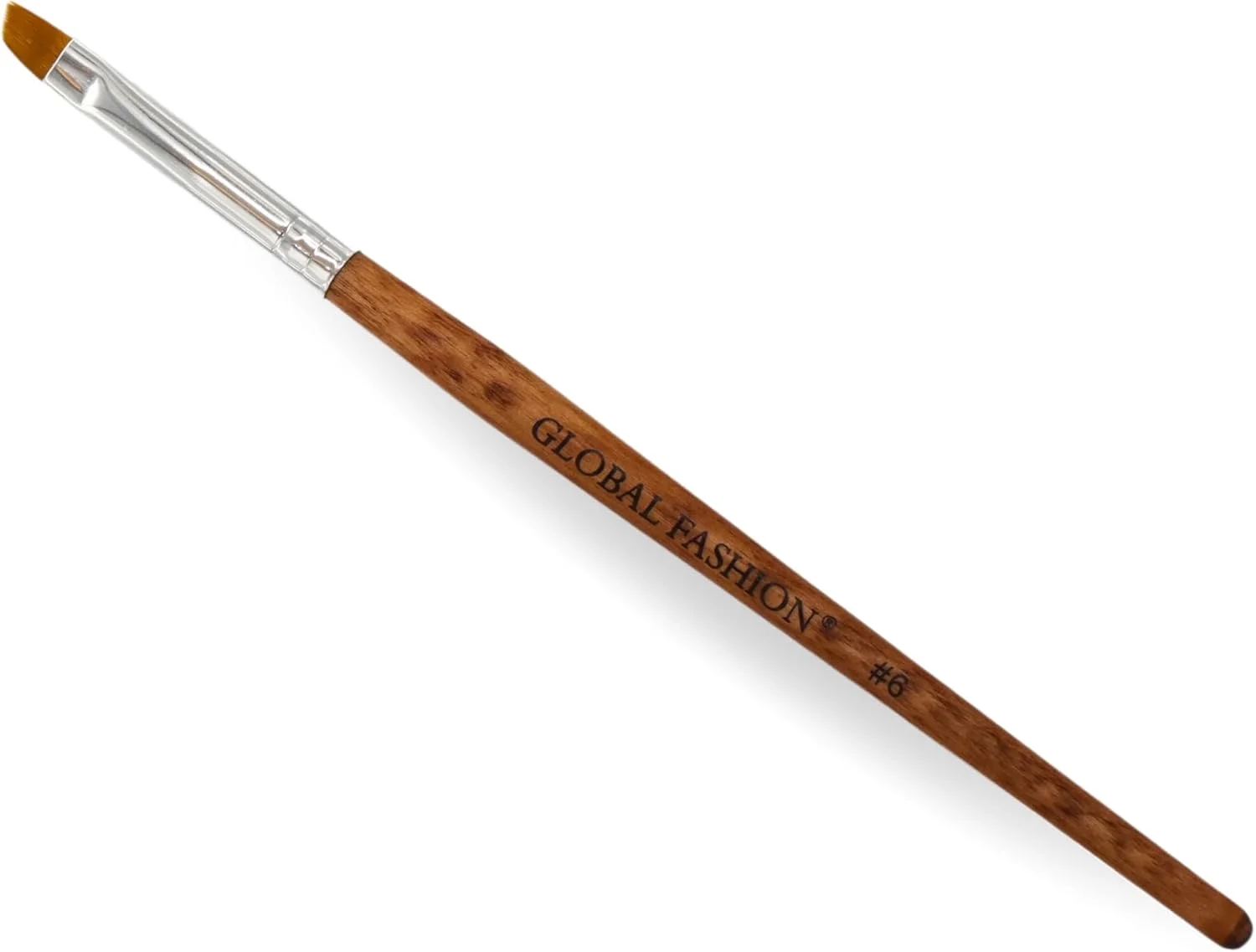 قلم موی تخت حرفه ای ناخن مصنوعی برای لاک ژل یو وی | طراحی ناخن های خیره کننده در خانه | (#6)