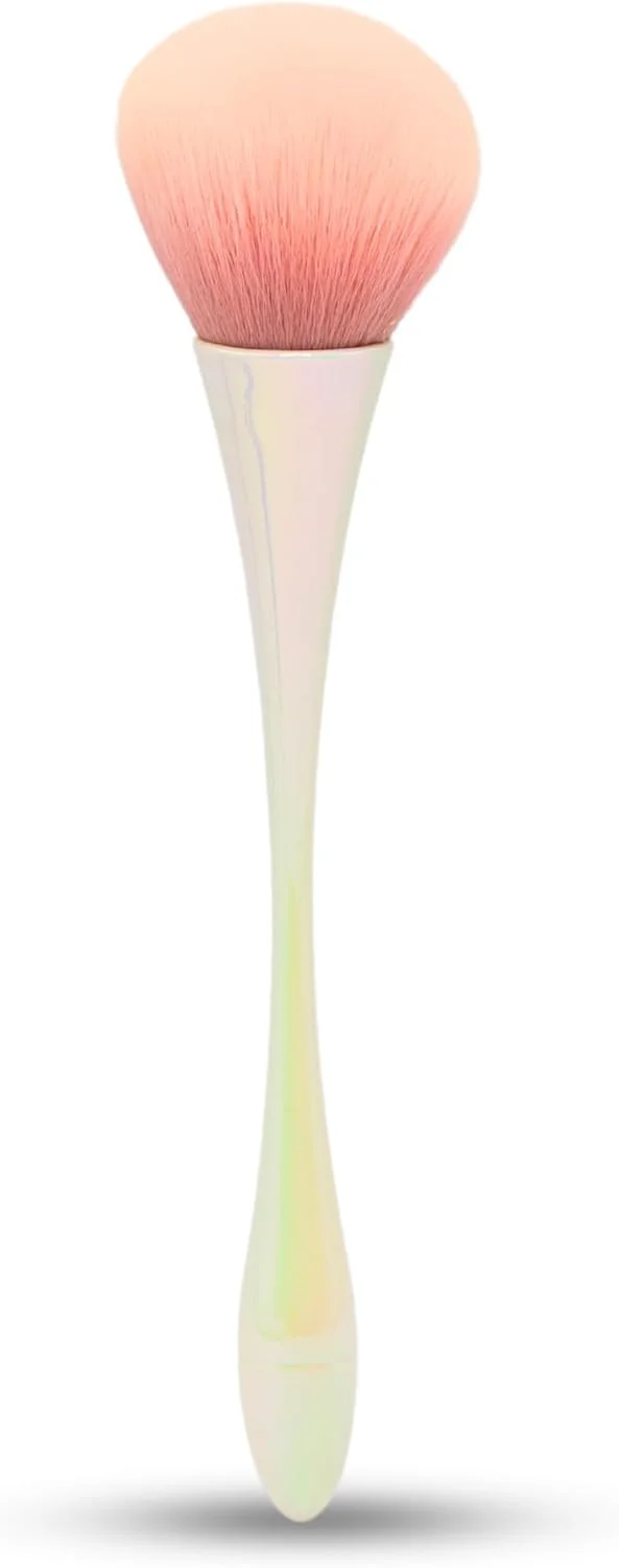 برس پاک کننده گرد و غبار ناخن | گلوبال فشن پریمیوم، بدون زحمت، وگان برای ناخن های اکریلیک و ژل | ابزار تمیز کردن مانیکور و پدیکور | موهای نرم | بدون تست حیوانی | سازگار با محیط زیست | وانیلی صورتی