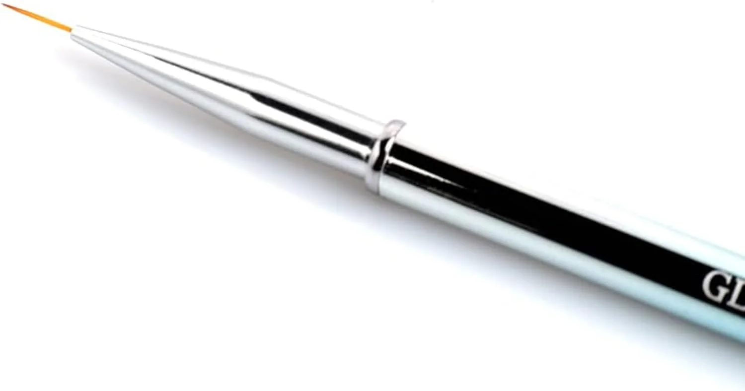 ست قلم موی طراحی ناخن حرفه ای GLOBAL FASHION، 3 سایز مختلف، کیت طراحی قلم موی نقاشی | (9mm)