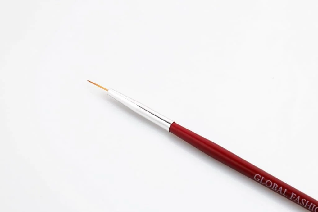 مجموعه 5 عددی قلمو طراحی ناخن حرفه ای گلوبال فشن | قلموهای ظریف و قلموهای بافت سه بعدی | ایجاد طرح های خیره کننده ناخن | (11 میلی متر)