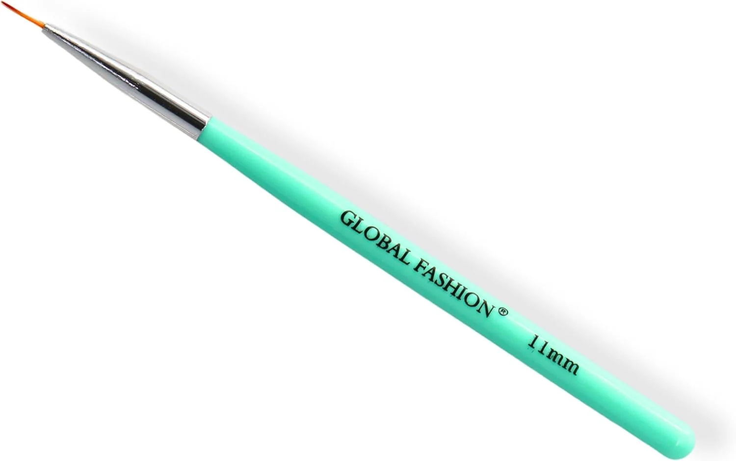 مجموعه قلم موی طراحی ناخن حرفه ای گلوبال فشن با قلم موی لاینر ظریف برای تمام نیازهای طراحی ناخن شما | گلوبال فشن پروفشنال | (مجموعه لاینر 2-11 میلی متر)، 18 x 1.50 x 0.70 سانتی متر