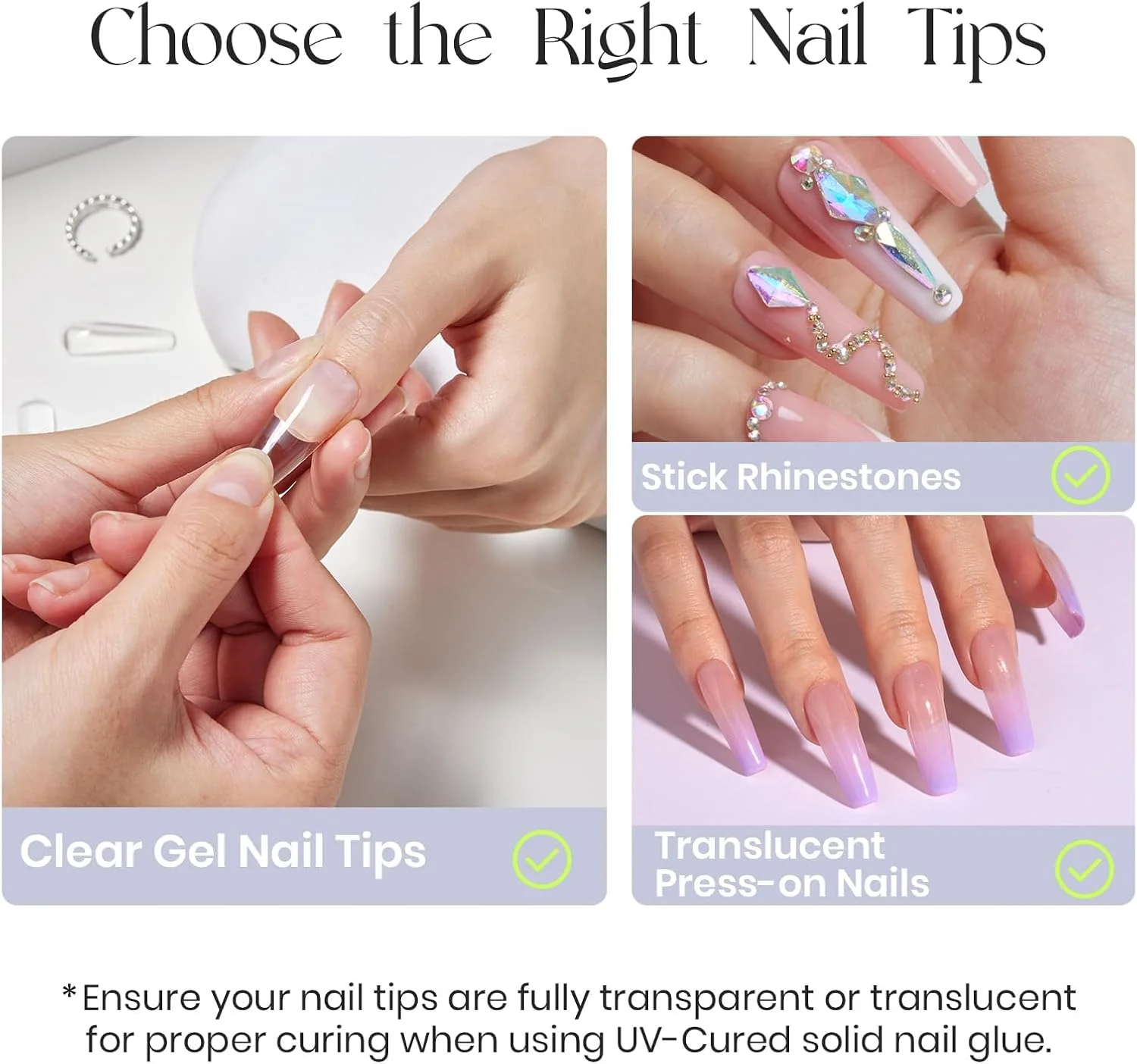 چسب ژل ناخن Tipex، چسب جامد 30 گرمی برای نوک ناخن های ژلی آکریلیک نرم، چسب ژل ناخن با پیوند قوی و ماندگاری طولانی برای بیش از 28 روز، چسب ناخن لوله ای با حجم زیاد، چسب نگین برای طراحی ناخن