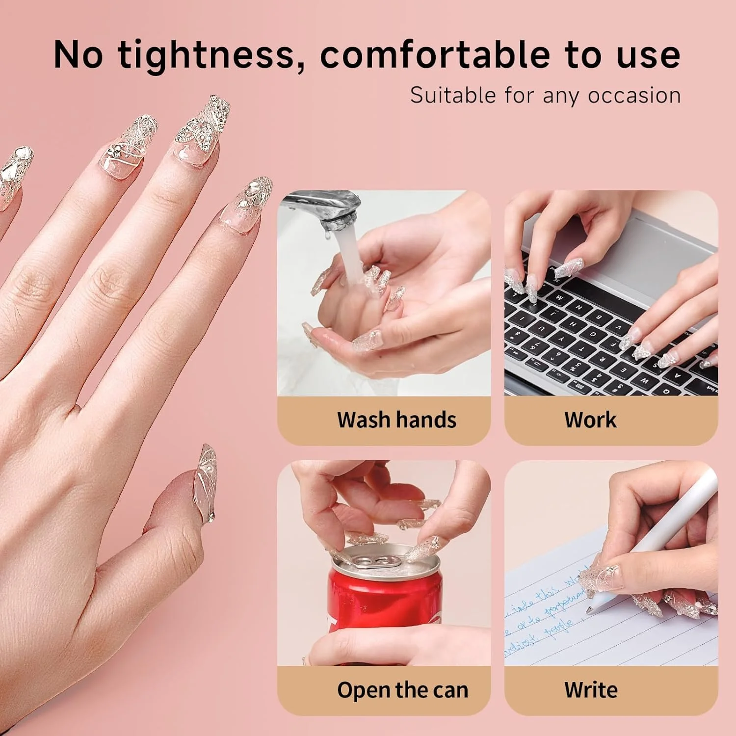 چسب ناخن، چسب ناخن نیمه جامد 10 گرمی با خشک شدن سریع به همراه ریموور 10 میلی لیتری، بدون نیاز به لامپ UV، چسبندگی قوی و ماندگاری بالا، حذف آسان، مناسب برای ناخن های مصنوعی چسب ناخن، چسب ناخن نیمه جامد 10 گرمی با خشک شدن سریع به همراه ریموور 10 میلی لیتری، بدون نیاز به لامپ UV، چسبندگی قوی و ماندگاری بالا، حذف آسان، مناسب برای ناخن های مصنوعی