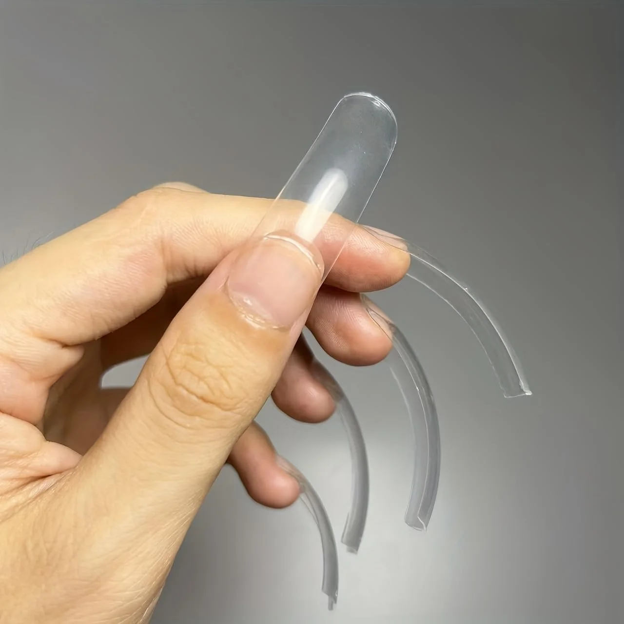 ۱۰۰ عدد ناخن مصنوعی حرفه ای طرح پنجه عقابی، خیلی بلند، مربعی، با انحنای عمیق، پوشش کامل، در ۱۰ سایز مختلف برای کاشت ناخن ۱۰۰ عدد ناخن مصنوعی حرفه ای طرح پنجه عقابی، خیلی بلند، مربعی، با انحنای عمیق، پوشش کامل، در ۱۰ سایز مختلف برای کاشت ناخن