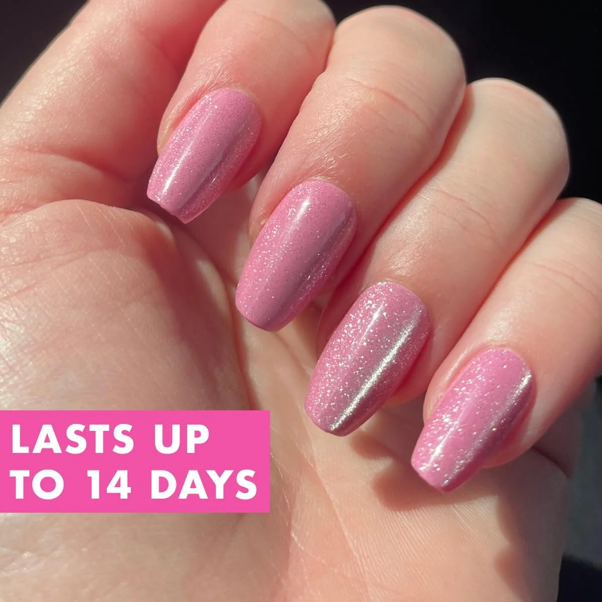 ناخن مصنوعی فوری Olive & June مدل Mani Maximalist (چسبی) | Pinky Rose | مدیوم کافین، 42 ناخن مصنوعی در 21 سایز، غیر سمی، با دوام، بزرگ، جسورانه و ظاهری واقعی | Rose Velvet