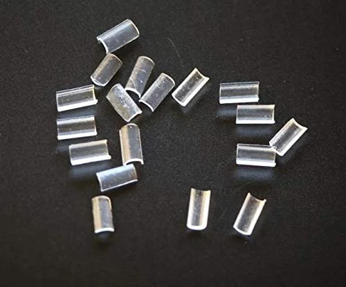 فیلم عایق حرارتی چسب حرارتی برای اکستنشن و تفنگ کراتین، 100 عدد (رنگ سفید)