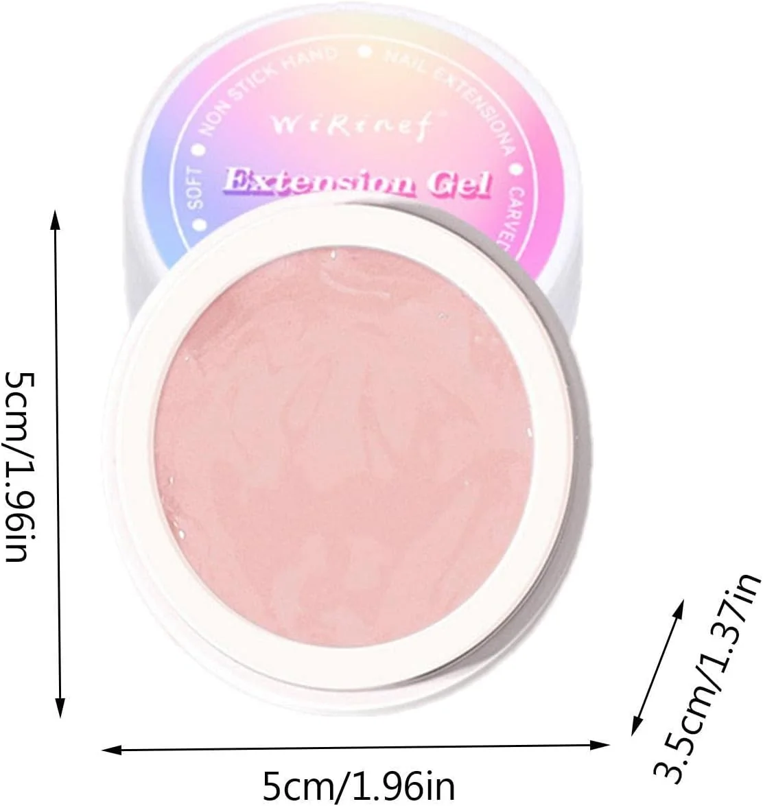 چسب جامد سازنده - ژل اکستنشن ناخن جامد DIY - ژل چسب جامد فشاری، مدلینگ و طراحی ناخن با ژل دستی، مانیکور هنر ناخن