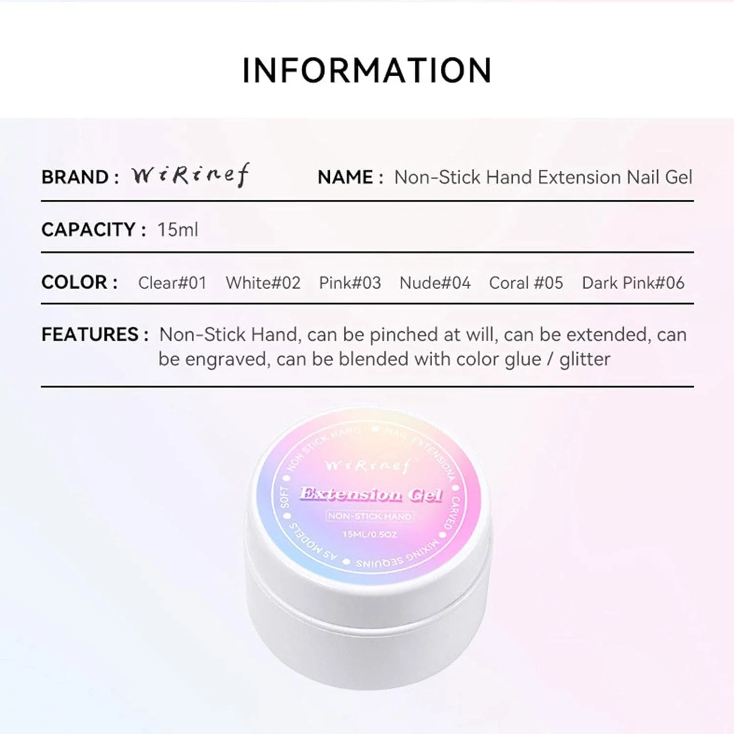 چسب جامد سازنده - ژل اکستنشن ناخن جامد DIY - ژل چسب جامد فشاری، مدلینگ و طراحی ناخن با ژل دستی، مانیکور هنر ناخن