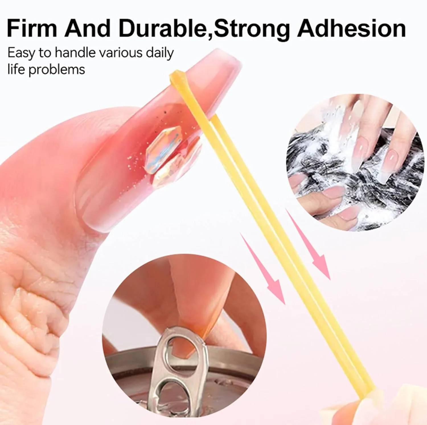 چسب ناخن محکم | ژل چسب اکریلیک، کیت مانیکور زنانه مناسب برای کار، تابستان، منزل، دختران، جشن کریسمس، مهمانی، مسافرت، مدرسه و عروسی چسب ناخن محکم | ژل چسب اکریلیک، کیت مانیکور زنانه مناسب برای کار، تابستان، منزل، دختران، جشن کریسمس، مهمانی، مسافرت، مدرسه و عروسی