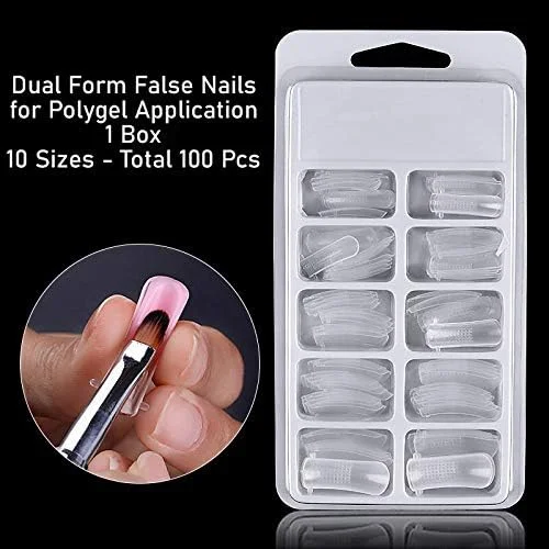 کیت ژل پولی برای کاشت ناخن حرفه ای به همراه تاپ کت، بیس کت و دستگاه UV کیت ژل پولی برای کاشت ناخن حرفه ای به همراه تاپ کت، بیس کت و دستگاه UV