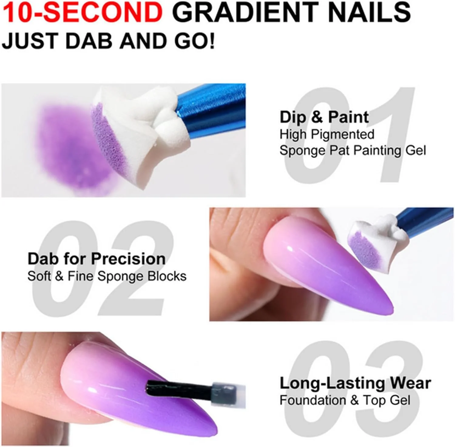 ژل ناخن | کیت چسب لاک ژل ناخن حرفه ای | لوازم مجسمه سازی جامد کیت سالن طبیعی برای مبتدیان، مسافرت، خانه، خانواده، همکاران و دوستان ژل ناخن | کیت چسب لاک ژل ناخن حرفه ای | لوازم مجسمه سازی جامد کیت سالن طبیعی برای مبتدیان، مسافرت، خانه، خانواده، همکاران و دوستان