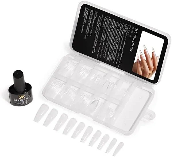 ست تیپ ژل نرم بلوسکی با چسب قوی - کافین. تیپ ناخن کافین و چسب ناخن ژلی برای ناخن های مصنوعی. 100 عدد ناخن مصنوعی پوشش کامل به همراه چسب (نیاز به خشک شدن زیر لامپ UV/LED دارد) ست تیپ ژل نرم بلوسکی با چسب قوی - کافین. تیپ ناخن کافین و چسب ناخن ژلی برای ناخن های مصنوعی. 100 عدد ناخن مصنوعی پوشش کامل به همراه چسب (نیاز به خشک شدن زیر لامپ UV/LED دارد)