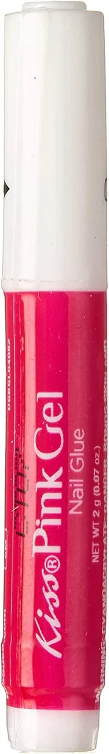 چسب ناخن ژلی صورتی کیس