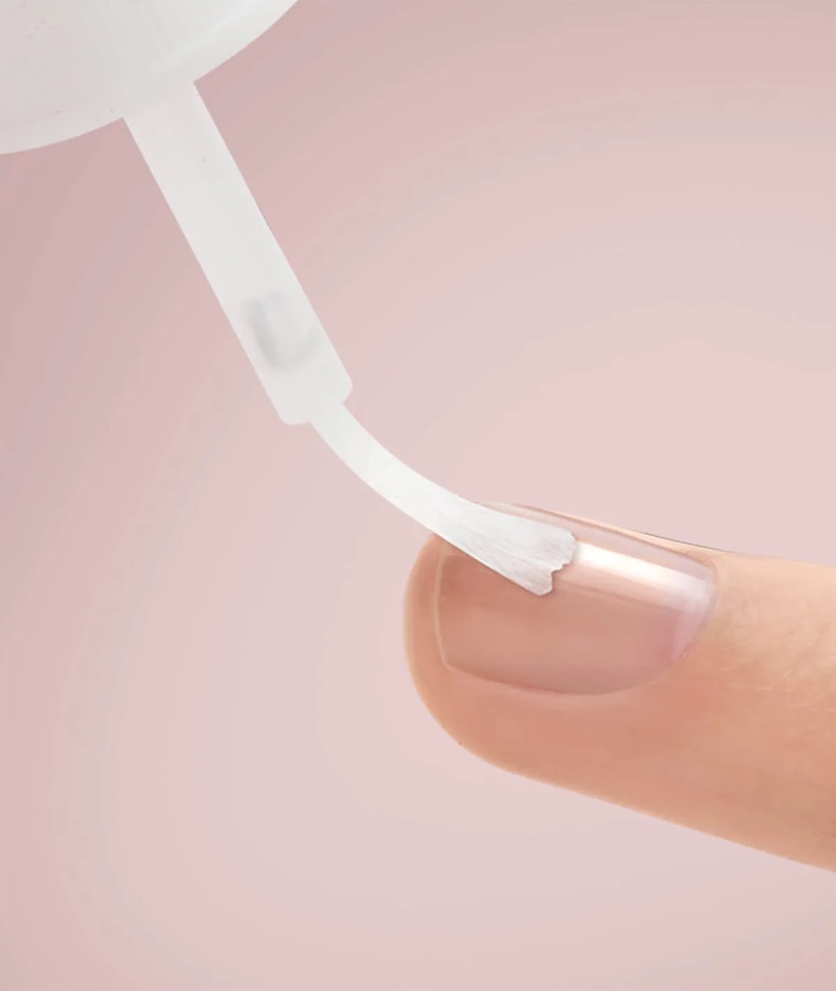 چسب ناخن با برس کیس، 5 گرم، شفاف