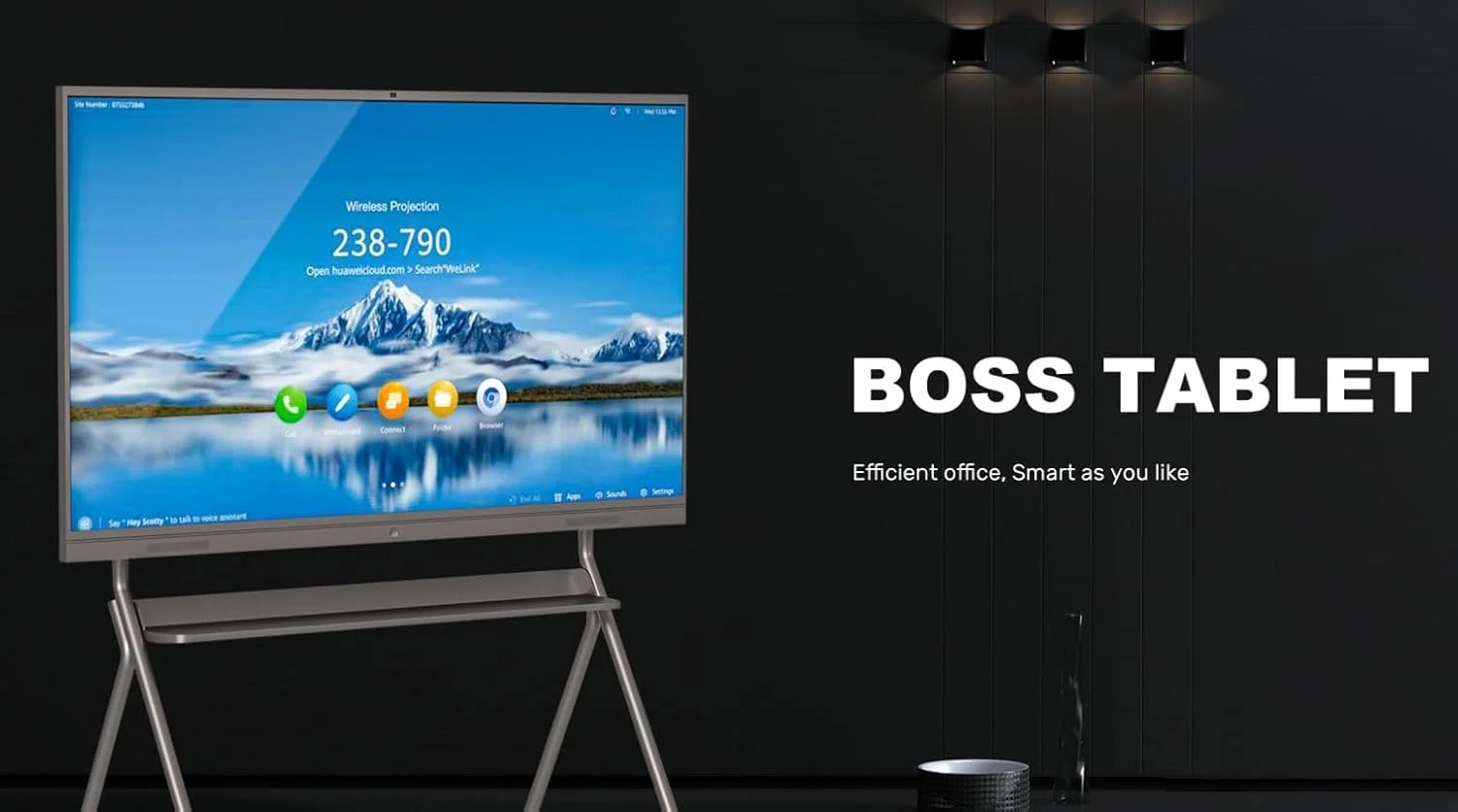 نمایشگر هوشمند تعاملی 3 در 1 تبلت 75 اینچی، سازگار با چند دستگاه، صفحه نمایش ضد تابش