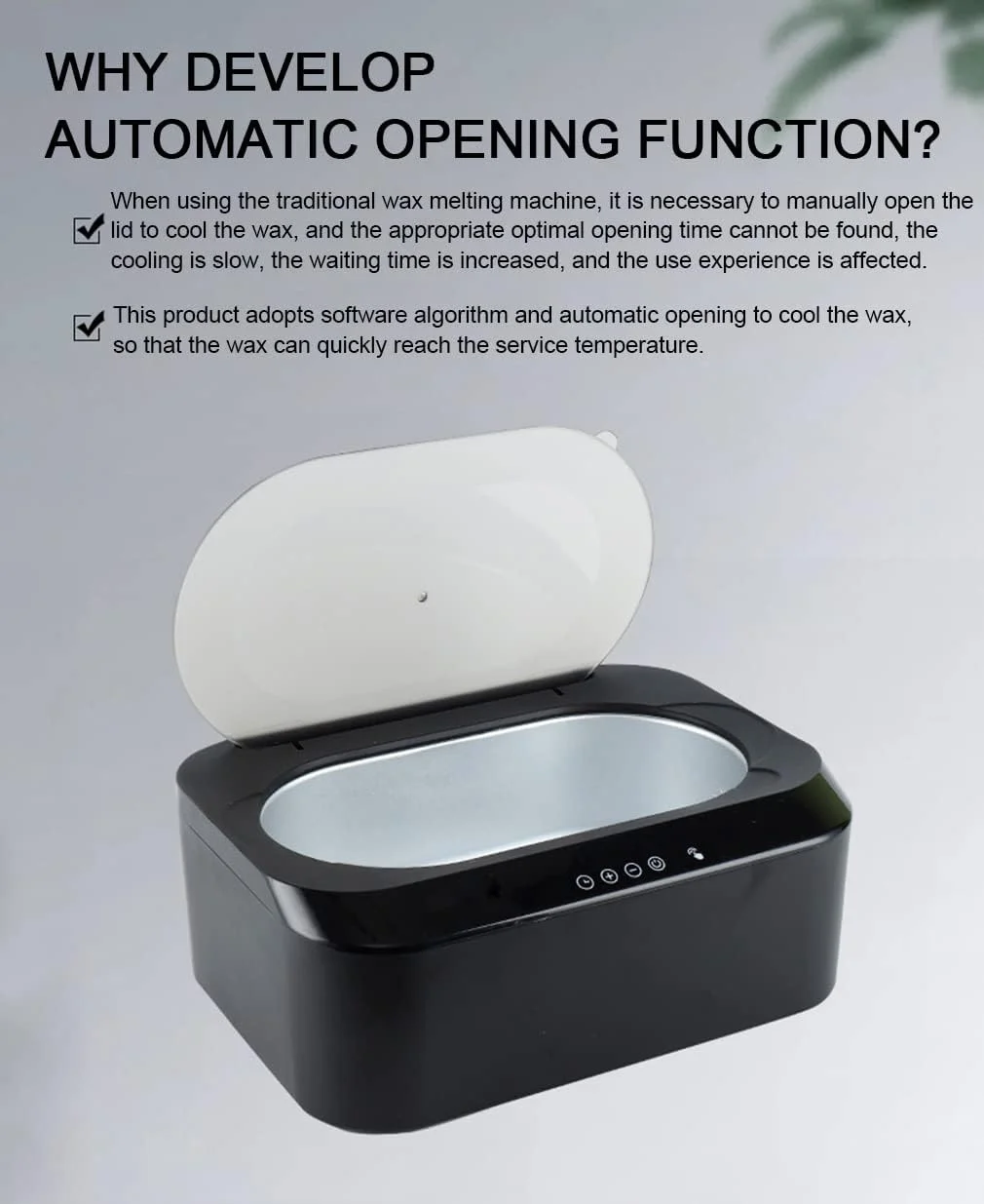 دستگاه موم پارافین، حمام/اسپای موم پارافین با گرمایش سریع، حمام موم برقی 5000 میلی لیتری، حمام پارافین حرارتی حرفه ای 200 واتی، تسکین دهنده سفتی عضلات برای دست ها، پاها، صورت و بدن