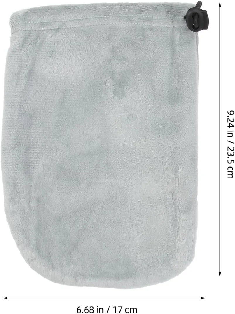 Ipetboom ۲ جفت دستکش گرم کننده، روکش پا و دستکش برای حمام پارافین، مناسب استفاده در منزل و اسپا