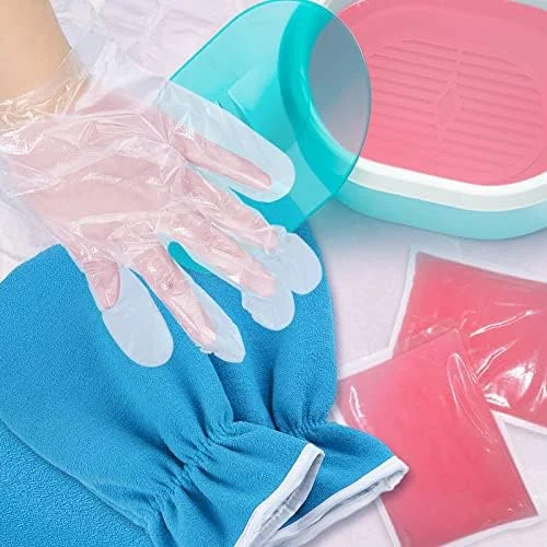 حمام پارافین Kalevel برای دست و پا، آسترهای زنانه و مردانه، دستکش ها، چکمه های موم درمانی پنبه ای نرم الاستیک قابل تنظیم