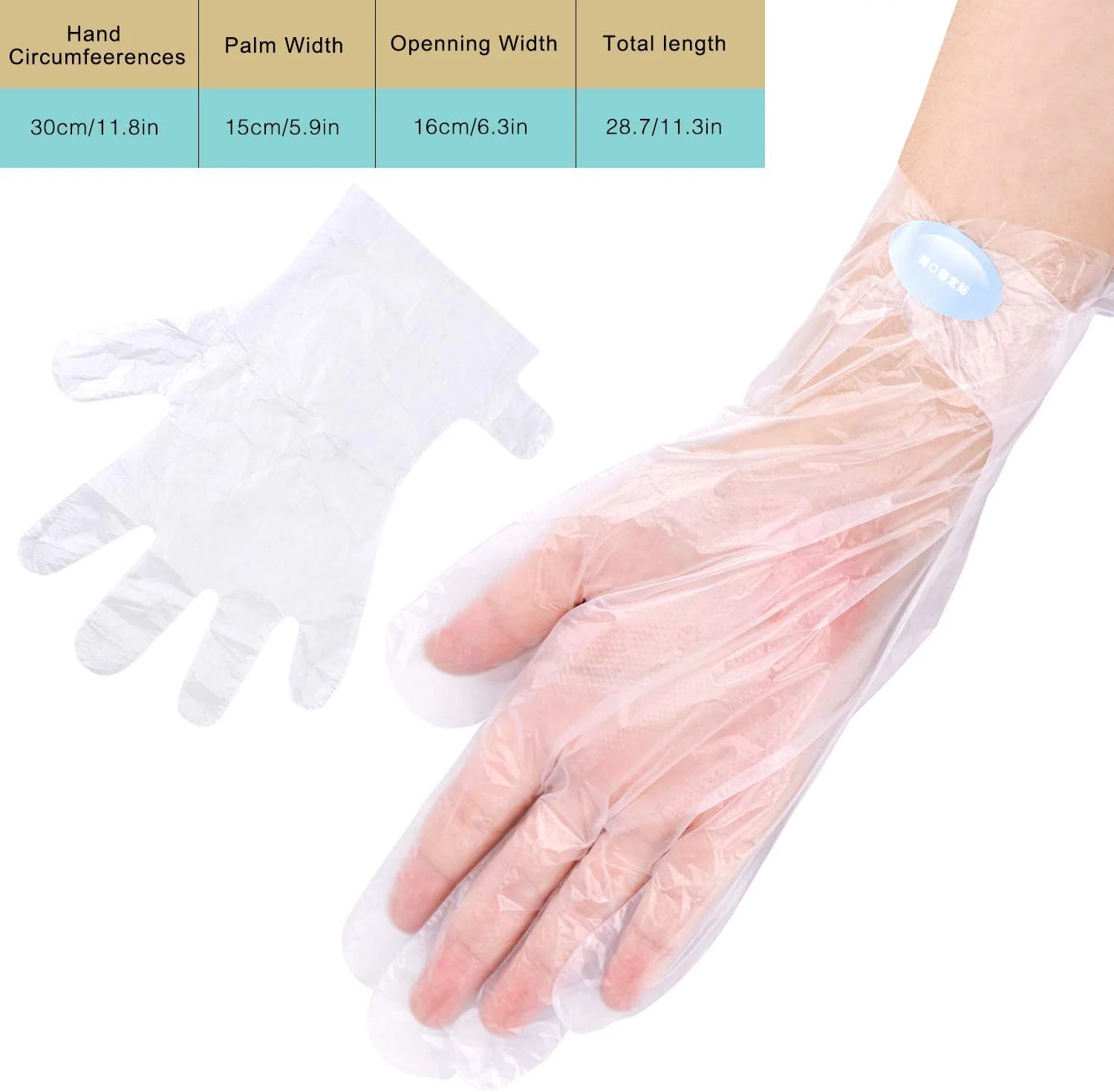 SelfTek 200 عدد روکش وان پارافین موم، کیسه های پلاستیکی یکبار مصرف دست و پا برای پدیکور، درمان موم گرم اسپا، درمان حرارتی موم پارافین با 200 برچسب برای بستن راحت