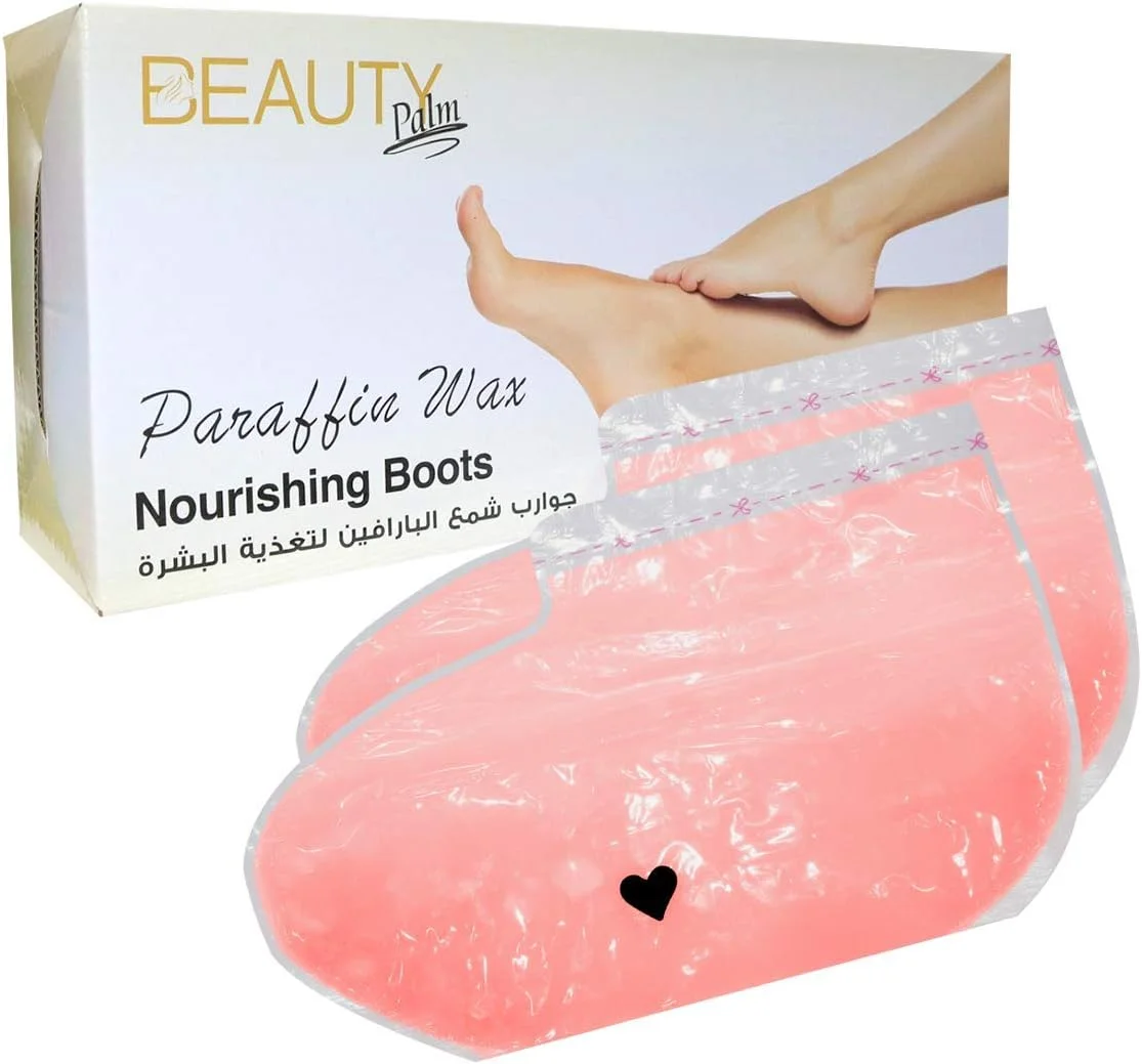 پاپوش موم پارافین پا با رایحه هلو - بسته 6 عددی - جوراب پا و درمان های اسپا، مرطوب کننده پا، مناسب استفاده حرفه ای در سالن های زیبایی، اسپا و منزل پاپوش موم پارافین پا با رایحه هلو - بسته 6 عددی - جوراب پا و درمان های اسپا، مرطوب کننده پا، مناسب استفاده حرفه ای در سالن های زیبایی، اسپا و منزل