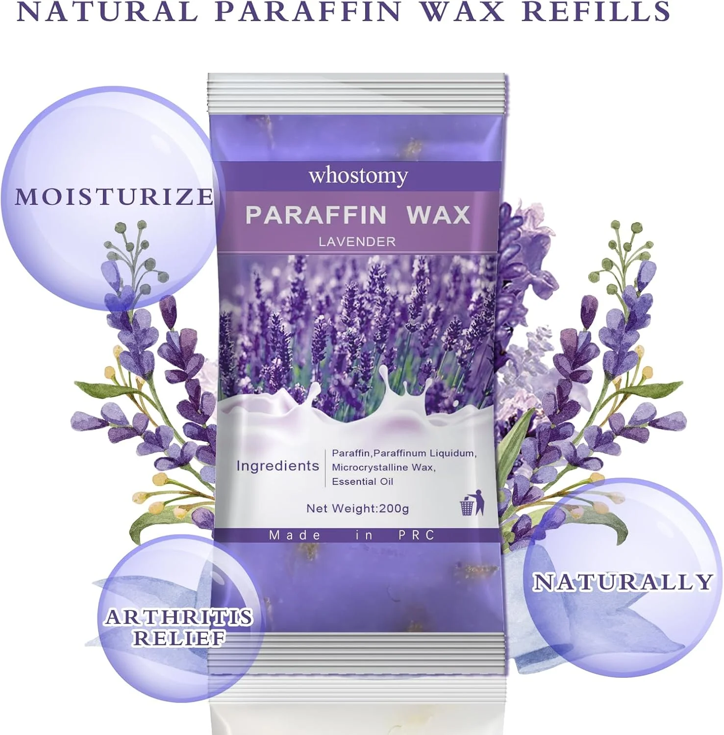 موم پارافین، بسته 12 عددی، موم پارافین برای دست و پا، بلوک های موم پارافین ذوب داغ برای حمام پارافین، رایحه اسطوخودوس + گل های خشک، تسکین دهنده خستگی عضلات، تغذیه کننده پوست خشک موم پارافین، بسته 12 عددی، موم پارافین برای دست و پا، بلوک های موم پارافین ذوب داغ برای حمام پارافین، رایحه اسطوخودوس + گل های خشک، تسکین دهنده خستگی عضلات، تغذیه کننده پوست خشک