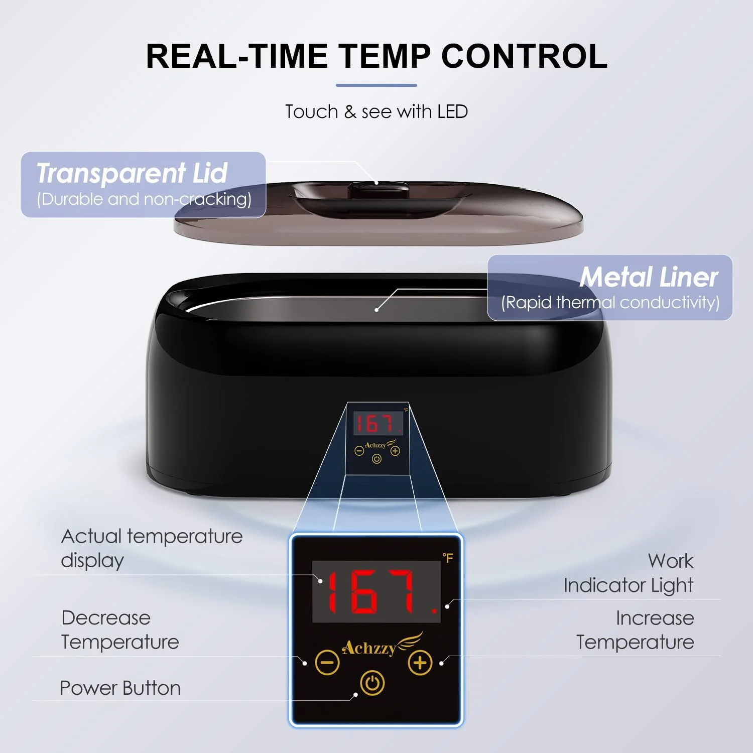 دستگاه پارافین تراپی دست و پا، گرمایش هوشمند برای ذوب سریع، مرطوب کننده