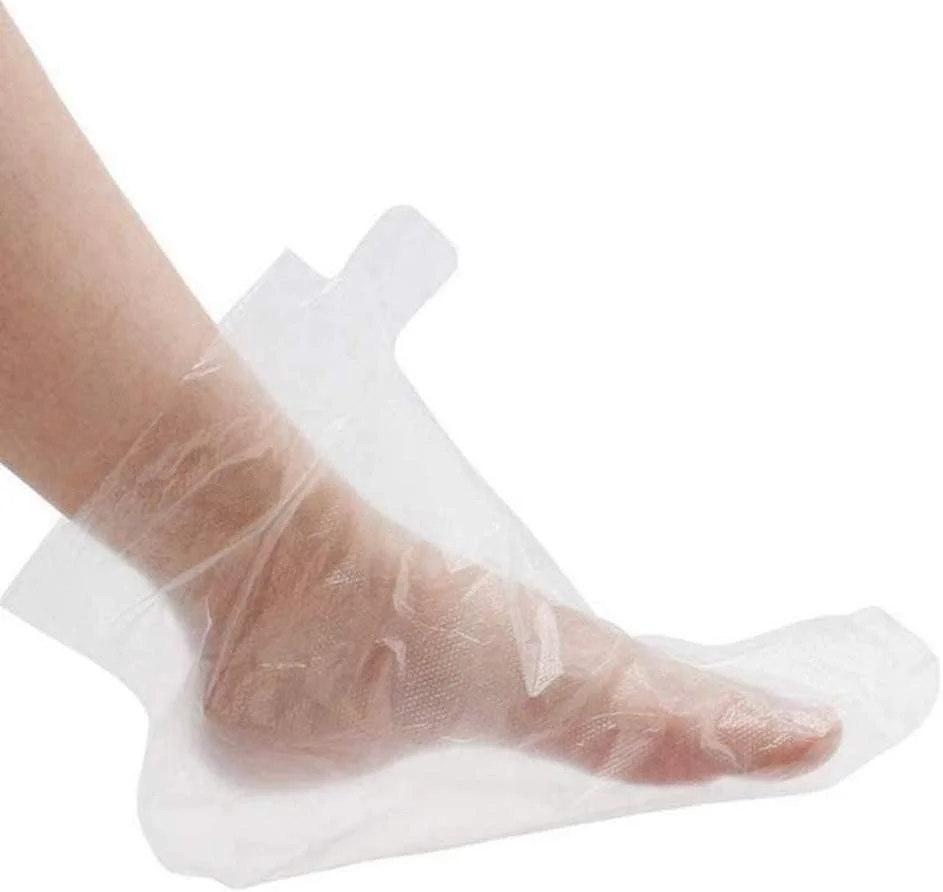 روکش های پارافین برای پدیکور پا، درمان موم اسپا داغ، کاورهای بزرگتر و ضخیم تر حرارتی پا، کیسه های جوراب پلاستیکی