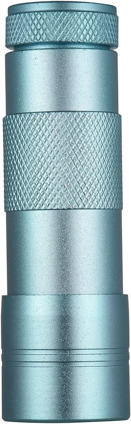 چراغ قوه کوچک UV Pekdi، چراغ دستی UV با 12 LED و طول موج 395 نانومتر، مناسب برای ماسک صورت چراغ قوه کوچک UV Pekdi، چراغ دستی UV با 12 LED و طول موج 395 نانومتر، مناسب برای ماسک صورت