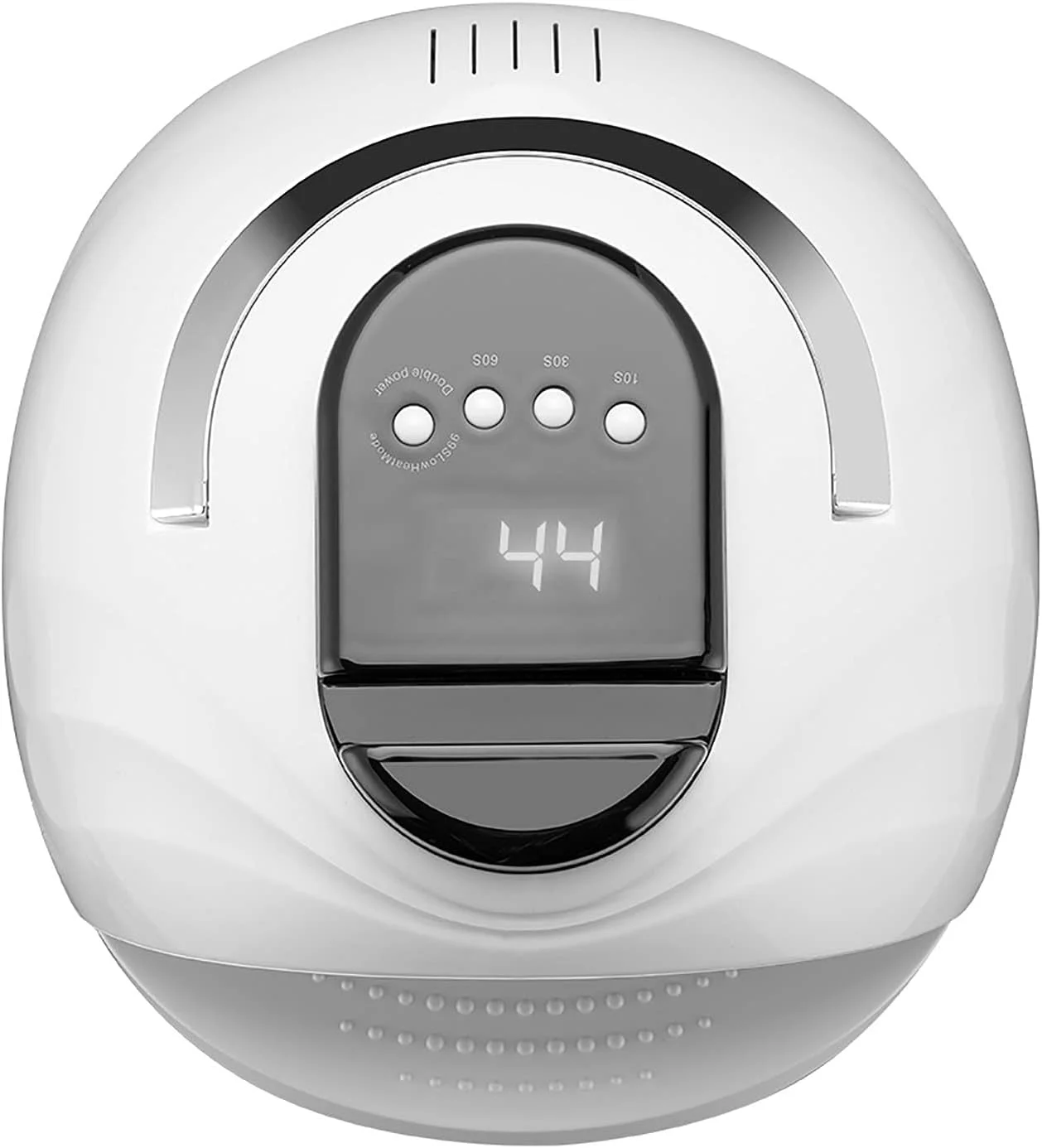 دستگاه خشک کن لاک ناخن LED UV 168 وات با نگهدارنده تلفن برای خشک کردن انواع لاک ژل UV، تایمر و سنسور خودکار