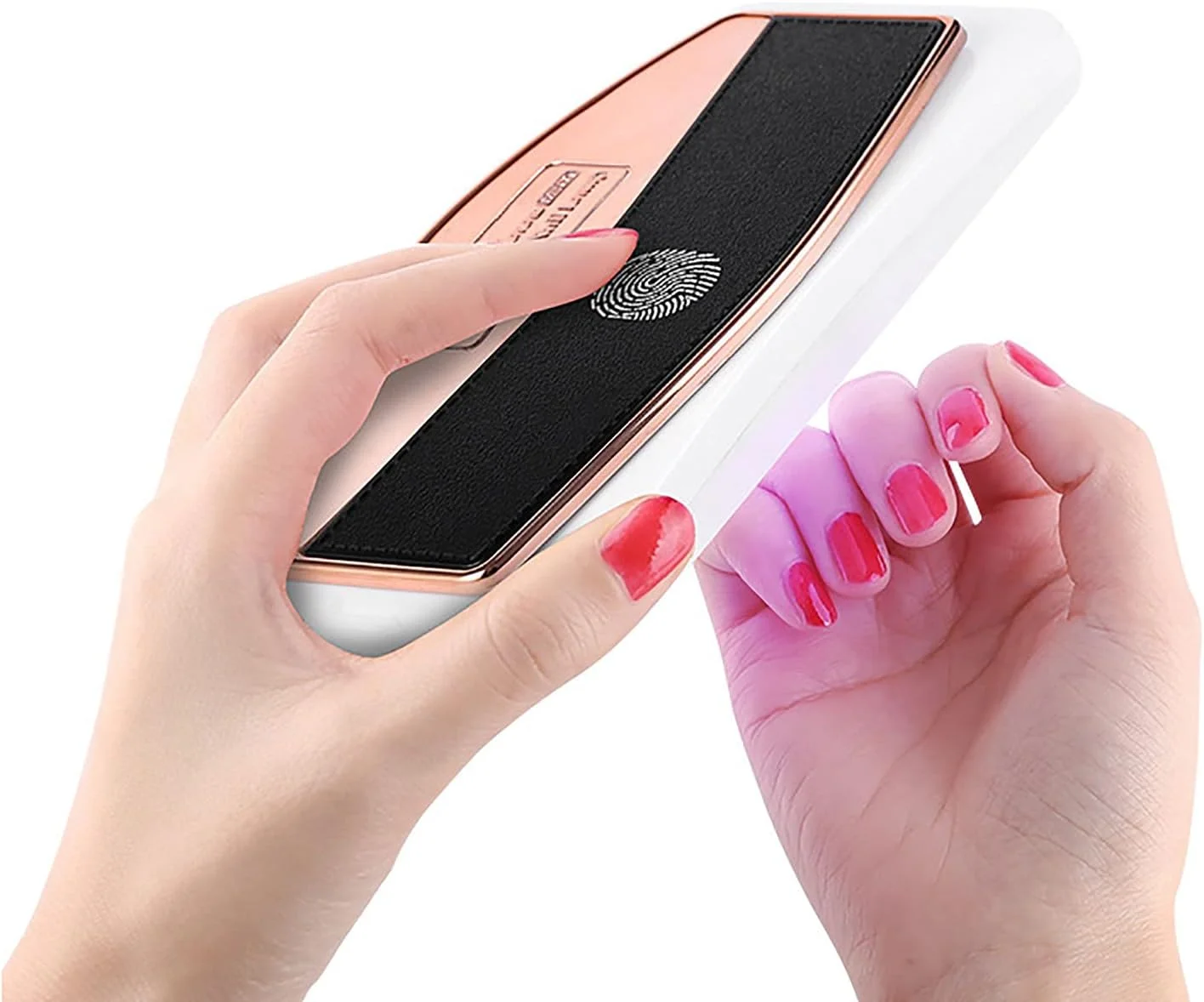 خشک کن ناخن تاشو قابل حمل 36 وات، لامپ UV برای لاک ناخن، لامپ های قوسی شکل برای طراحی ناخن، ابزار عالی مانیکور