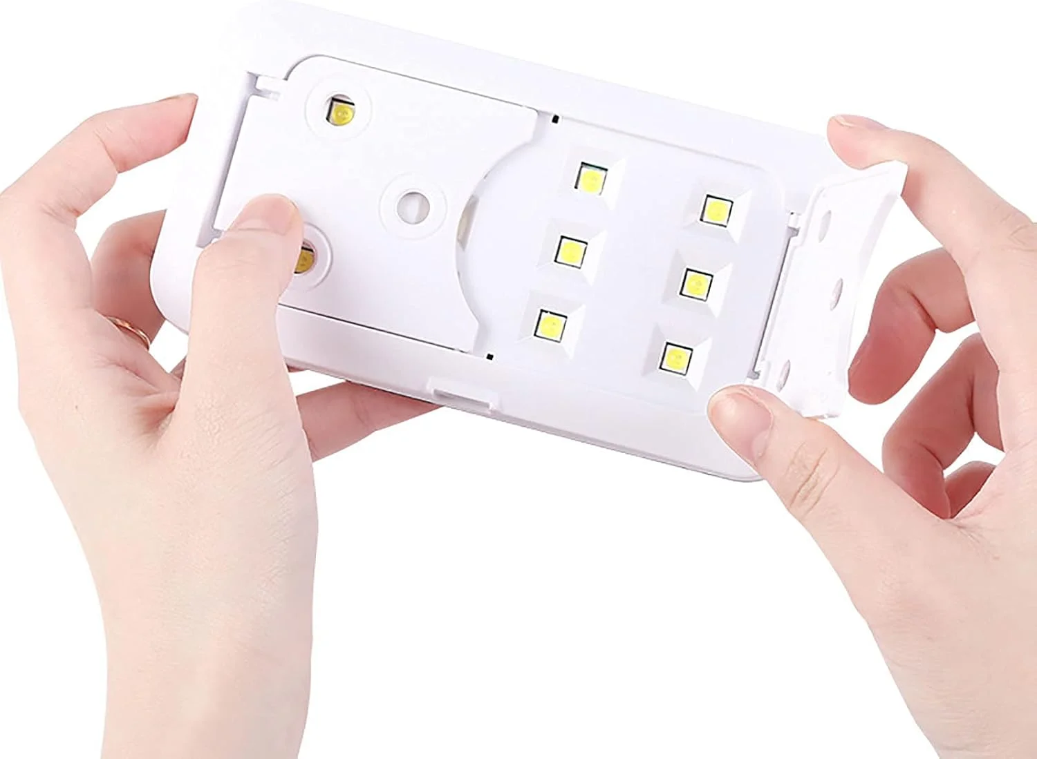 خشک کن ناخن تاشو قابل حمل 36 وات، لامپ UV برای لاک ناخن، لامپ های قوسی شکل برای طراحی ناخن، ابزار عالی مانیکور