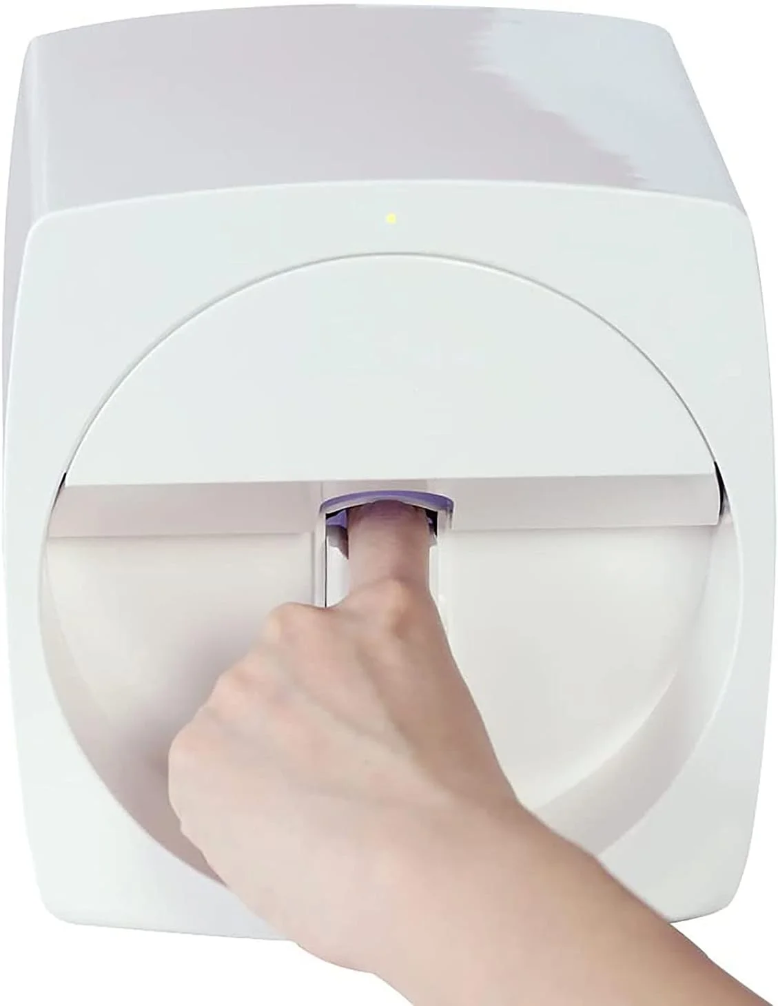 دستگاه چاپ ناخن اتوماتیک موبایل سه بعدی، مناسب برای طراحی ناخن در منزل، به همراه ژل ناخن، لاک ناخن، برس و لامپ ناخن