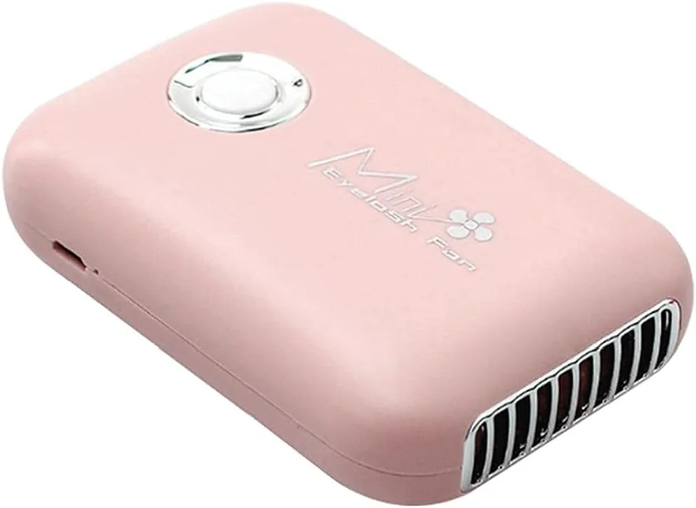 پنکه دستی مژه، مینی USB قابل شارژ، پنکه خنک کننده خشک کننده سریع، ابزار آرایش صورتی، مینی سشوار پنکه دستی مژه، مینی USB قابل شارژ، پنکه خنک کننده خشک کننده سریع، ابزار آرایش صورتی، مینی سشوار