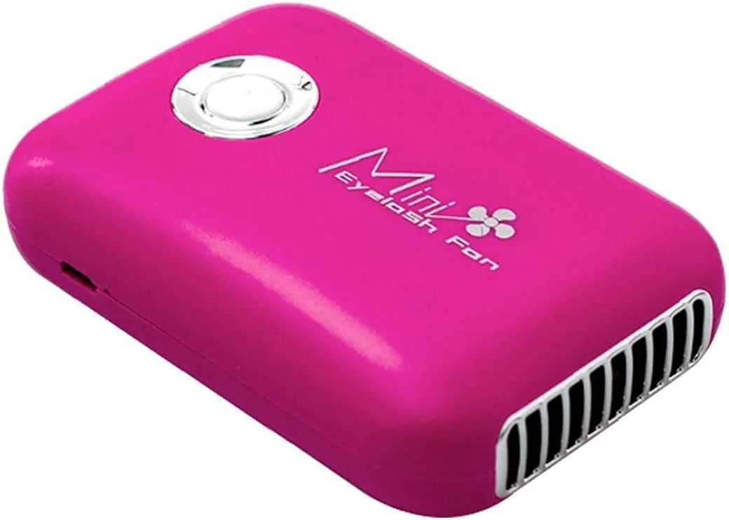 پنکه دستی مژه، مینی USB قابل شارژ، پنکه خنک کننده خشک کننده سریع، ابزار آرایش، رز قرمز، مینی سشوار پنکه دستی مژه، مینی USB قابل شارژ، پنکه خنک کننده خشک کننده سریع، ابزار آرایش، رز قرمز، مینی سشوار