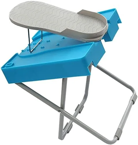 چهارپایه مانیکور پدیکور، زیرپایی سالن زیبایی، سالن زیبایی، مانیکور خانگی با پایه های محکم ضد لغزش و استند ناخن با محفظه داخلی