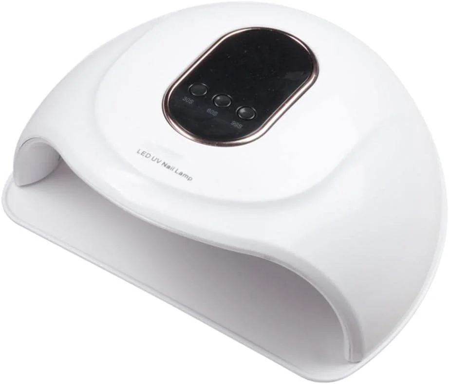 دستگاه خشک کن لاک ناخن UV LED 54 وات، دستگاه خشک کن حرفه ای لاک ژل، چراغ UV ناخن با 3 تنظیم تایمر، خشک کن LED ژل لاک ناخن، ابزار حرفه ای طراحی ناخن با سنسور اتوماتیک، نمایشگر LCD